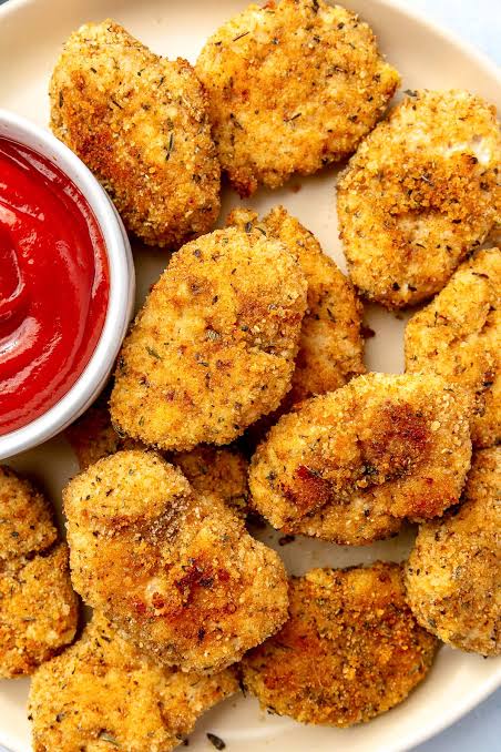 Black Pepper Chicken Nuggets
